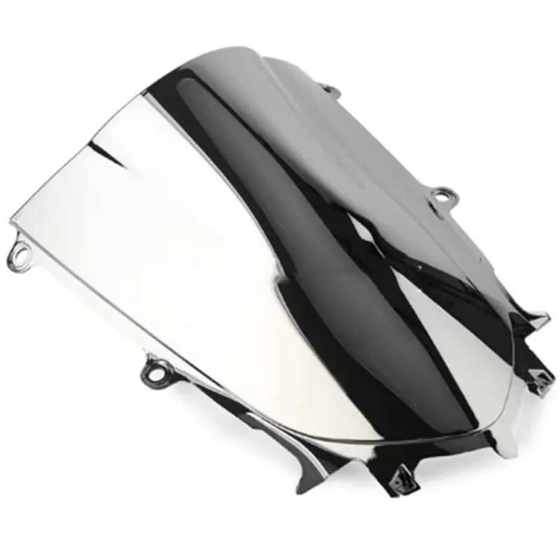 Windschutzscheibe Für YZF R7 R 7 YZF-R7 YZF600 R6 R 6 2017-2024 Double Bubble Windschutzscheibe Windschutz Bildschirm Windabweiser Verstellbare Windschutzscheibenabweiser von FFXDEQ