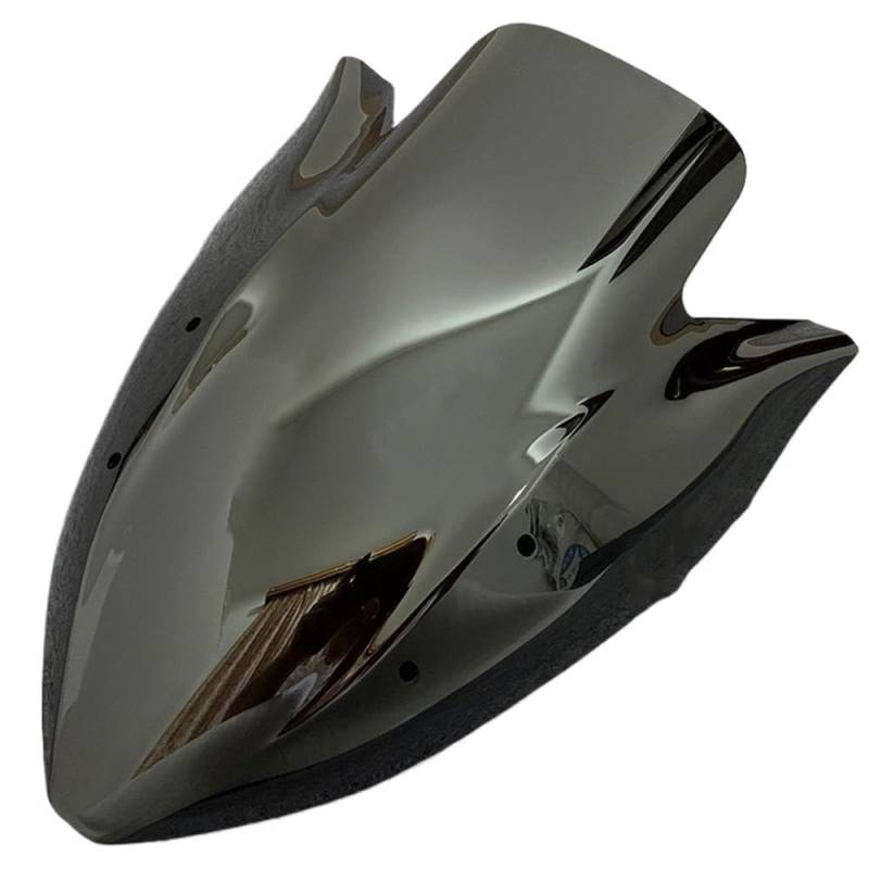 Windschutzscheibe Für Z750 Z1000 2003 2004 2005 2006 Motorrad Windschutzscheibe Bildschirm Windabweiser Double Bubble Windschutzscheibe Verstellbare Windschutzscheibenabweiser von FFXDEQ