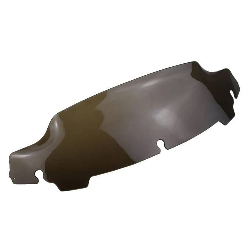 Windschutzscheibe Motorrad 5 "Wellen-Windschutzscheibe Windschutzscheibe Windabweiser Verkleidung Für Touring Für Electra Für Street Für Glide 2014-2018 Verstellbare Windschutzscheibenabweiser von FFXDEQ
