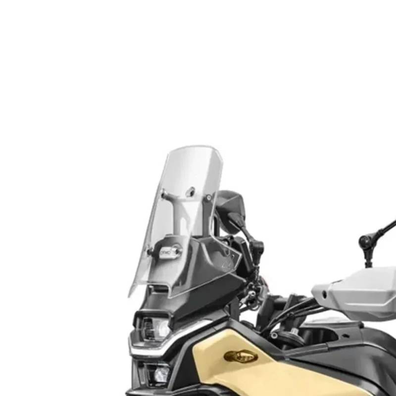 Windschutzscheibe Motorrad Frontscheibe Für 450 MT 450MT Zubehör Windschutzscheibe Für 450MT 450 MT Für Spoiler 2024 Teile Verstellbare Windschutzscheibenabweiser von FFXDEQ