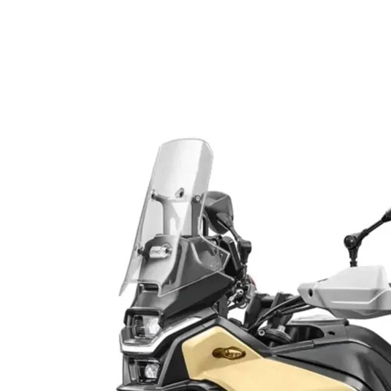 Windschutzscheibe Motorrad Frontscheibe Für 450 MT 450MT Zubehör Windschutzscheibe Für 450MT 450 MT Für Spoiler 2024 Teile Verstellbare Windschutzscheibenabweiser von FFXDEQ