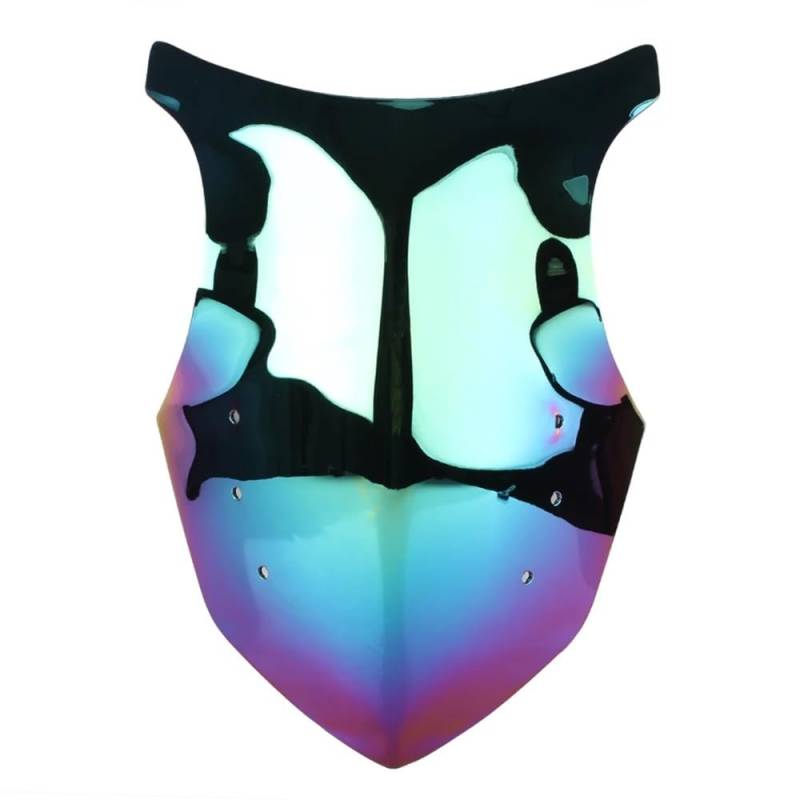 Windschutzscheibe Motorrad-Frontscheibe Windschutz Double Bubble Screen Für 1000 Z1000SX 2011-2013 2014 2015 2016 Verstellbare Windschutzscheibenabweiser von FFXDEQ