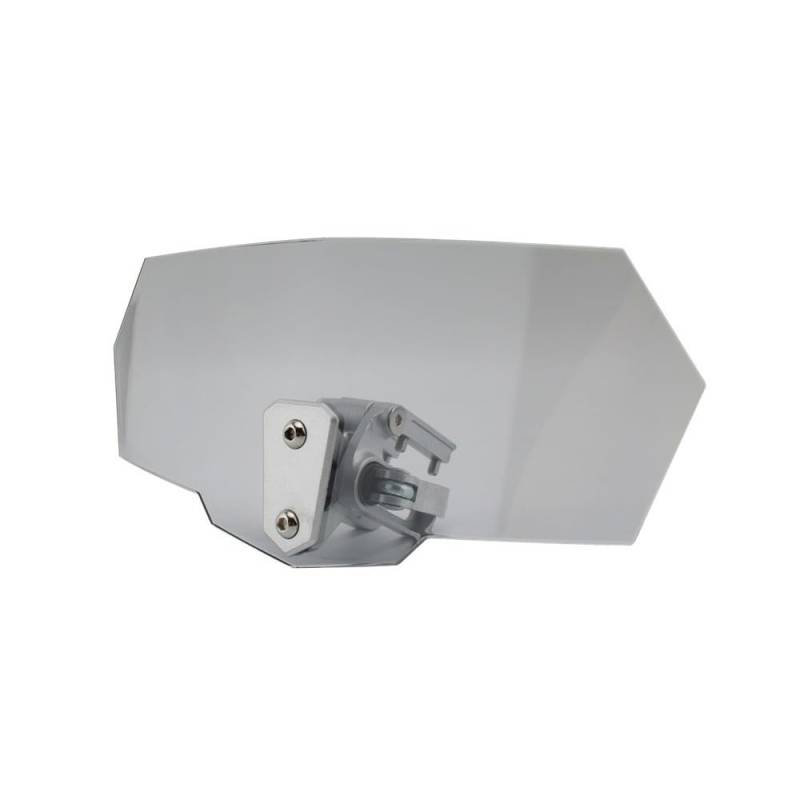 Windschutzscheibe Motorrad Universal Modifizierte Erhöhte Windschutzscheibe Windschutzscheibe Installiert Moto Windschutzscheibenverlängerung Verstellbare Windschutzscheibenabweiser von FFXDEQ