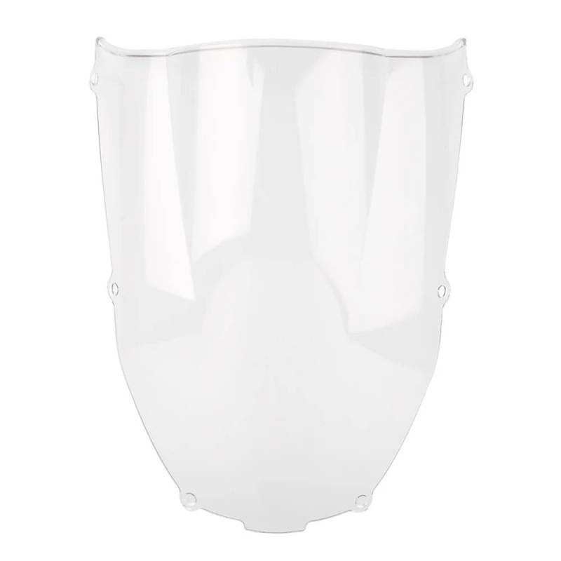 Windschutzscheibe Motorrad Windschutzscheibe Double Bubble Windschutzscheibe Für NI&nja ZX6R ZX-6R 2000 2001 2002 Verstellbare Windschutzscheibenabweiser von FFXDEQ