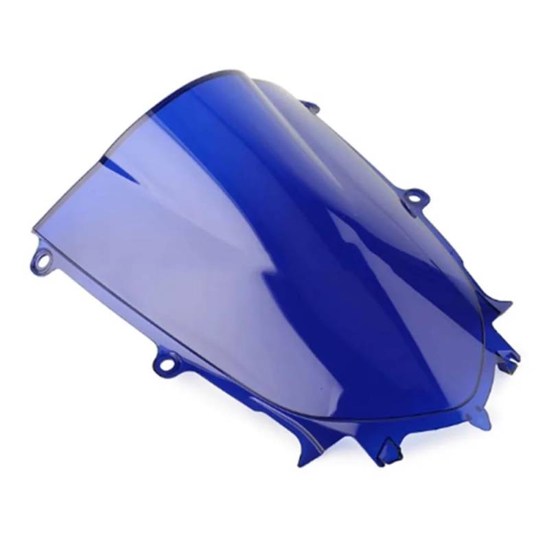 Windschutzscheibe Motorrad Windschutzscheibe Frontscheibe Für YZF600 R6 2017 2018 2019 2020 2021 2022 2023 Verstellbare Windschutzscheibenabweiser von FFXDEQ