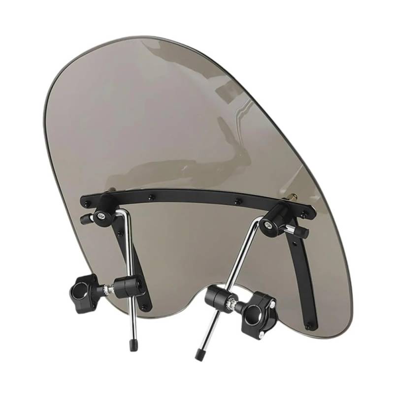 Windschutzscheibe Motorrad Windschutzscheibe Modifikation Zubehör Ersatzteile Robuste Windschutzscheibe Verstellbare Windschutzscheibenabweiser von FFXDEQ