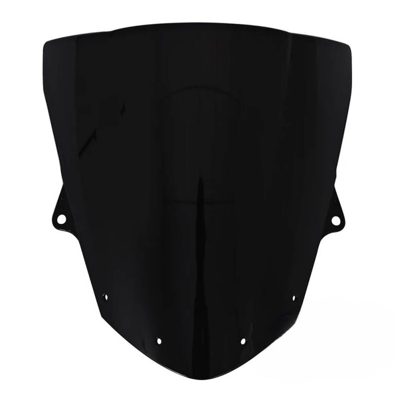 Windschutzscheibe Motorrad Windschutzscheibe Spoiler Windschutz Shroud Verkleidung Air Windabweiser Für ZX6R 2009 2010 Verstellbare Windschutzscheibenabweiser von FFXDEQ