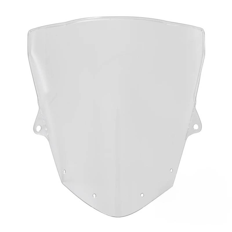 Windschutzscheibe Motorrad Windschutzscheibe Spoiler Windschutz Shroud Verkleidung Air Windabweiser Für ZX6R 2009 2010 Verstellbare Windschutzscheibenabweiser von FFXDEQ