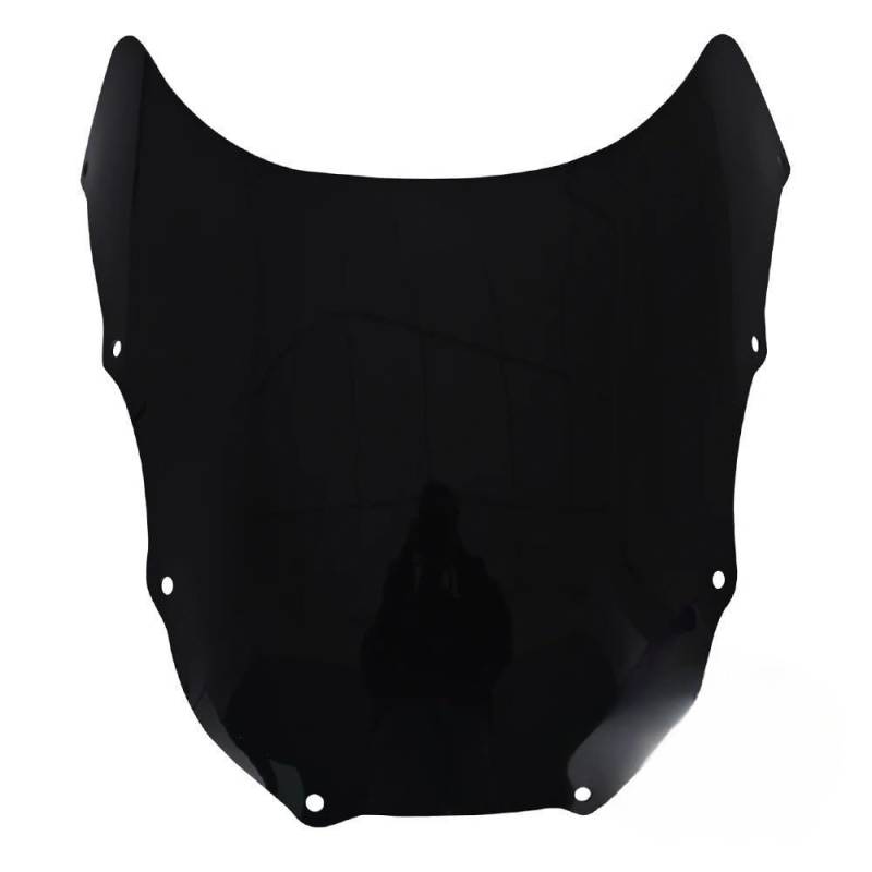 Windschutzscheibe Motorrad Windschutzscheibe Spoiler Windschutzscheibe Shroud Verkleidung Air Wind Deflektor Für ZXR 400 ZXR400 Doppel Licht Verstellbare Windschutzscheibenabweiser von FFXDEQ
