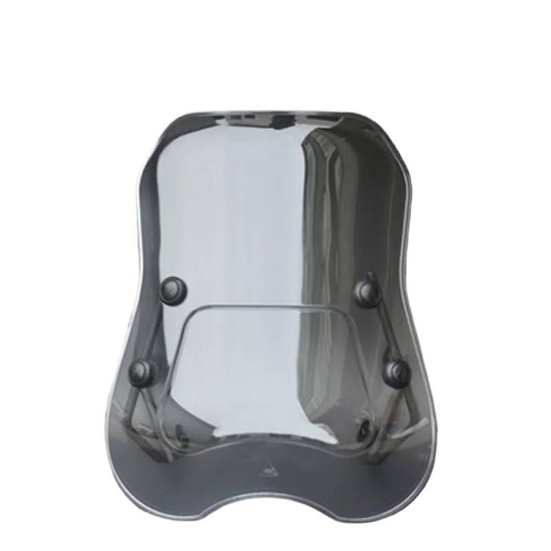 Windschutzscheibe Motorrad Windschutzscheibe Windschutzscheibe Visier Windabweiser Frontglas mit Montagehalterung für 450CLC 450 CLC CF400-10 Verstellbare Windschutzscheibenabweiser von FFXDEQ
