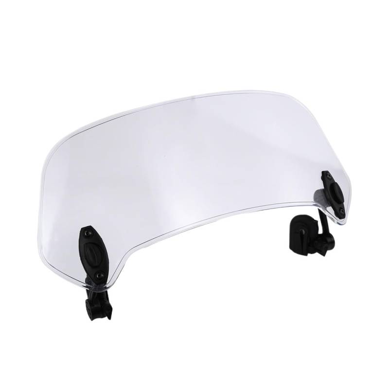 Windschutzscheibe Universal Motorrad Risen Einstellbare Wind Bildschirm Verlängerung Windschutzscheibe Spoiler Air Deflektor Verstellbare Windschutzscheibenabweiser von FFXDEQ