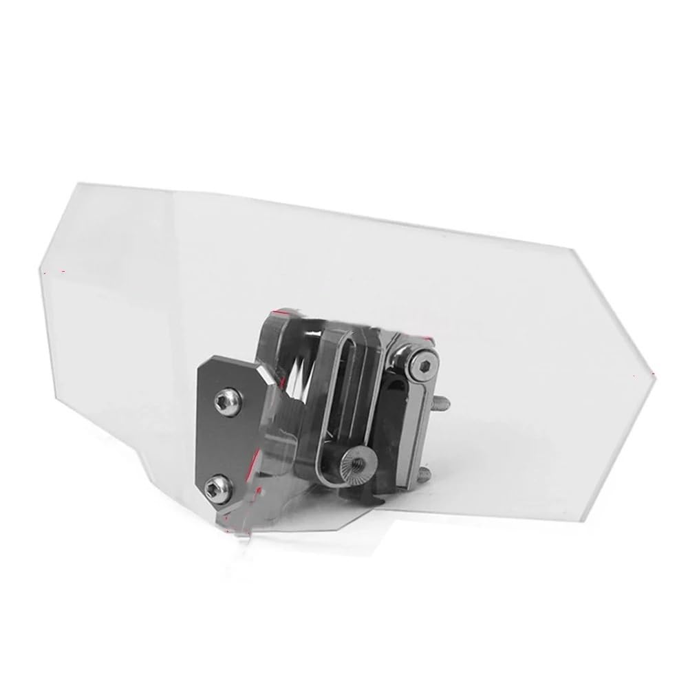 Windschutzscheibe Universelle Windschutzscheibenverlängerung Für Motorräder, Verstellbarer Spoiler, Für Anklemmen, Windabweiser, Passend Für Alle Motorradmodelle Verstellbare Windschutzscheibenabweise Windschutzscheibe Universelle Windschutzscheibenverlängerung Für Motorräder, Verstellbarer Spoiler, Für Anklemmen, Windabweiser, Passend Für Alle Motorradmodelle Verstellbare Windschutzscheibenabweise von FFXDEQ