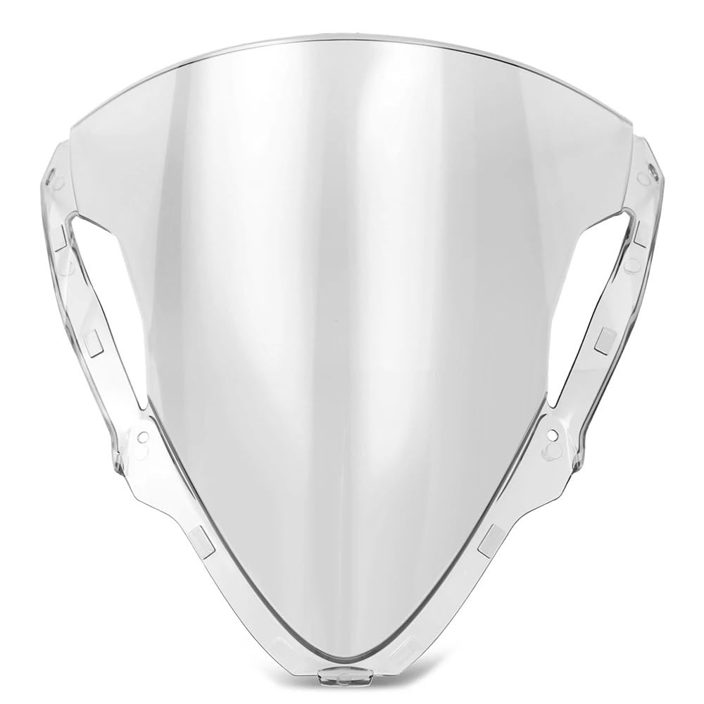 Windschutzscheibe Windschutzscheibe Motorrad Windschutzscheibe Windabweiser Für ZX6R ZX-6R ZX 6R 2024 Verstellbare Windschutzscheibenabweiser von FFXDEQ