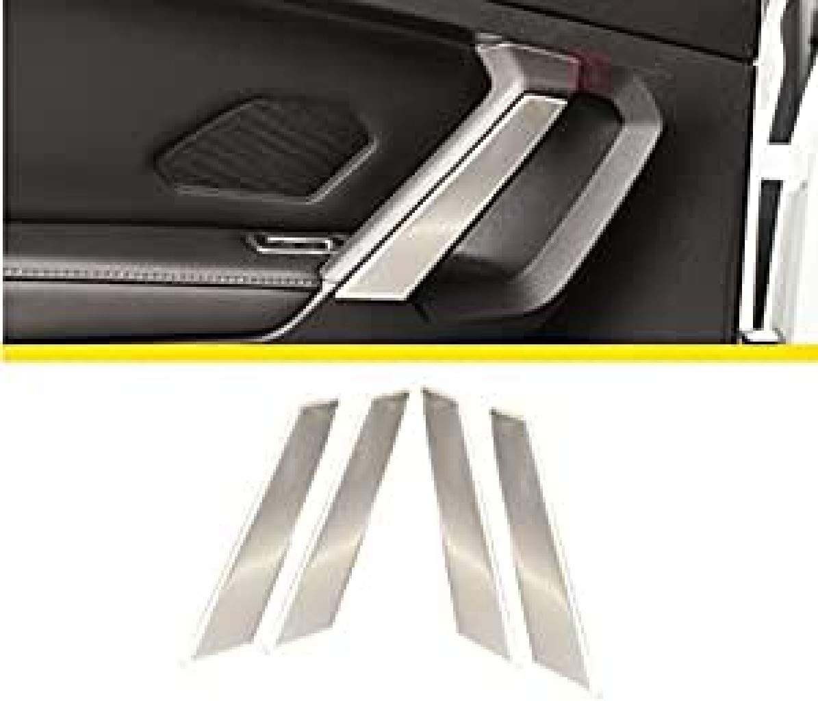 Handgriff Abdeckung Türgriff Edelstahl Rahmen Passend Für VW Golf 7 MK7 GTI GTD GTE R Club Sport Handgriff Abdeckung Türgriff Edelstahl Rahmen Passend Für VW Golf 7 MK7 GTI GTD GTE R Club Sport von FFZ Parts