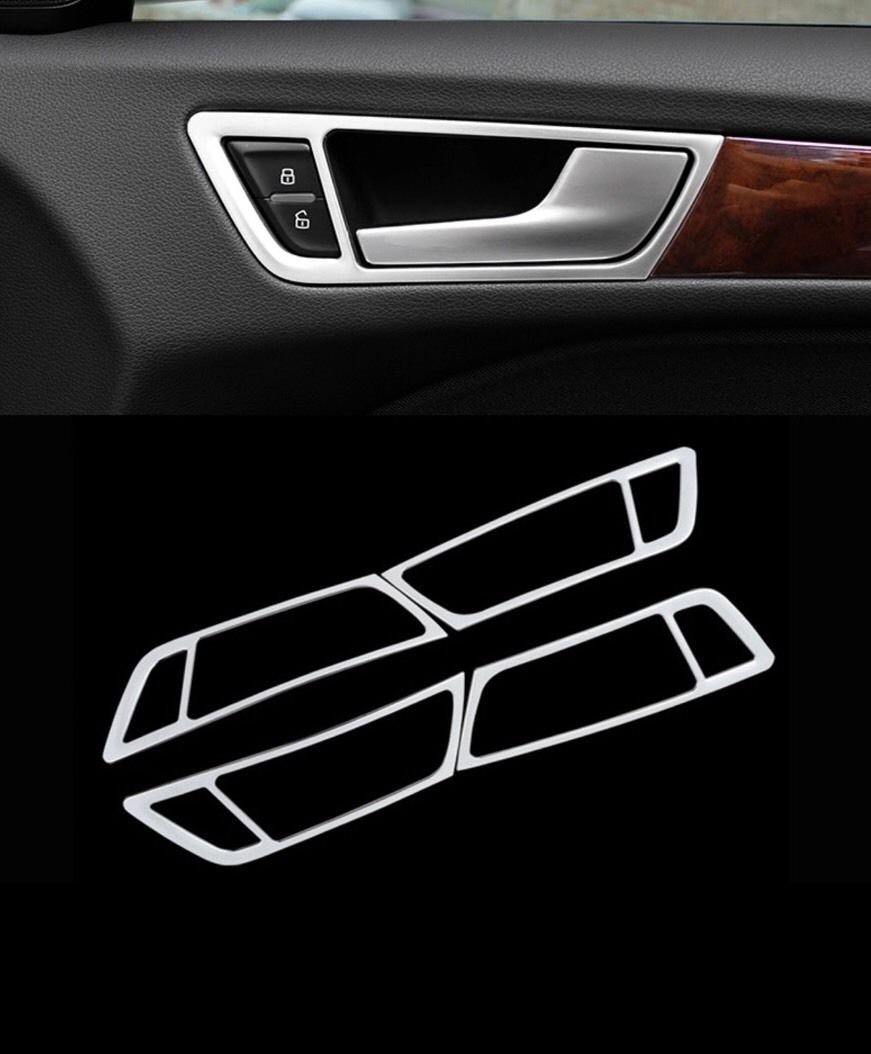 Handgriff Rahmen Abdeckung Edelstahl Optik Passend für Q5 SQ5 8R Handgriff Rahmen Abdeckung Edelstahl Optik Passend für Q5 SQ5 8R von FFZ Parts