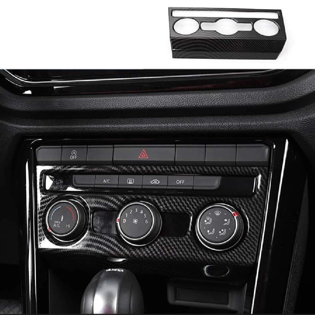 Klima Regler Heizung Rahmen Blende Abdeckung Carbon Optik Passend für T-Roc Klima Regler Heizung Rahmen Blende Abdeckung Carbon Optik Passend für T-Roc von FFZ Parts