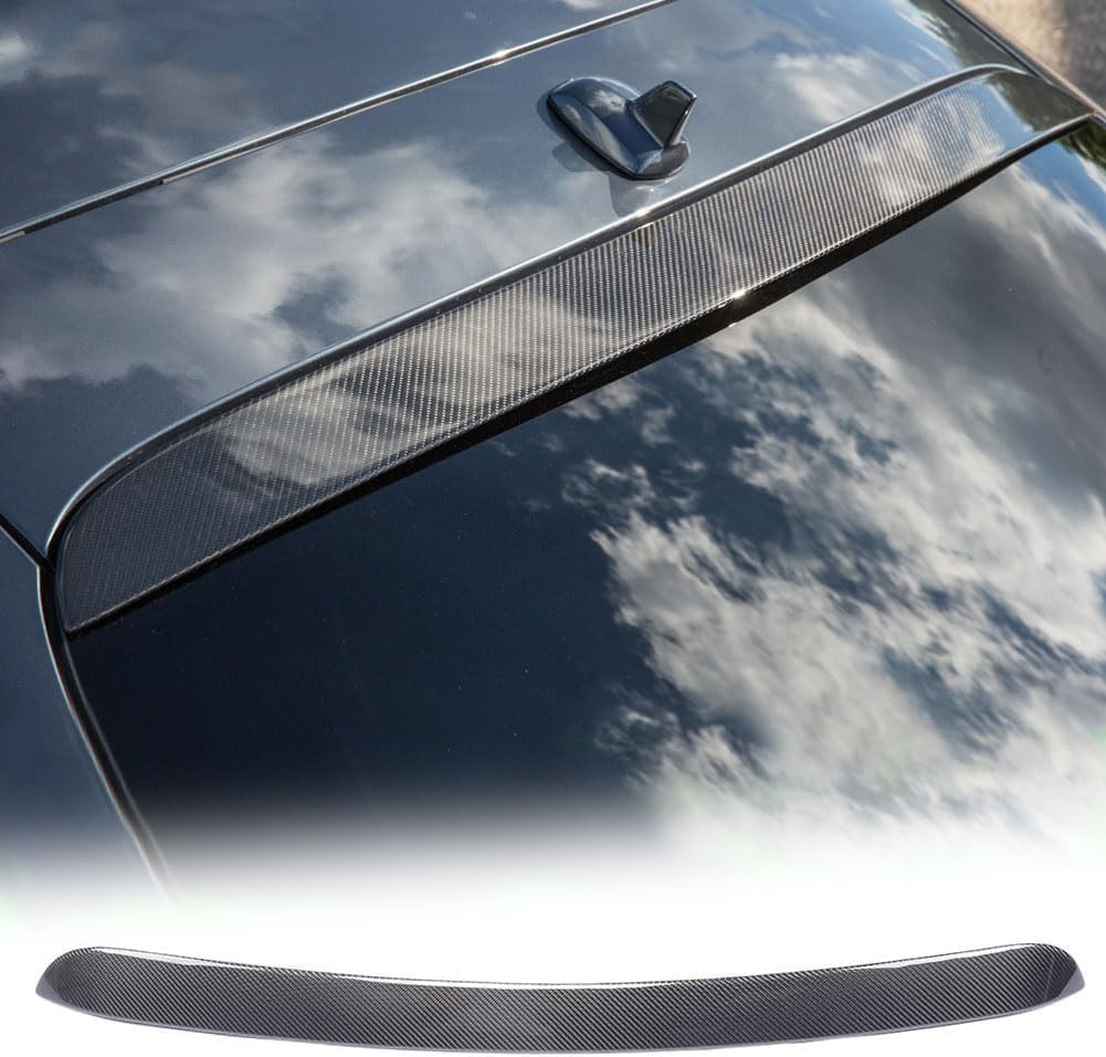 Auto Carbon Faser Heckspoiler für Mercedes Benz GLE Class GLE300 GLE350 GLE400 GLE450 AMG Coupe 2015-2019, Auto Hinten Kofferraum Spoiler, Autodach Rear Spoiler Lippe Auto Heckflügel von FGAITH
