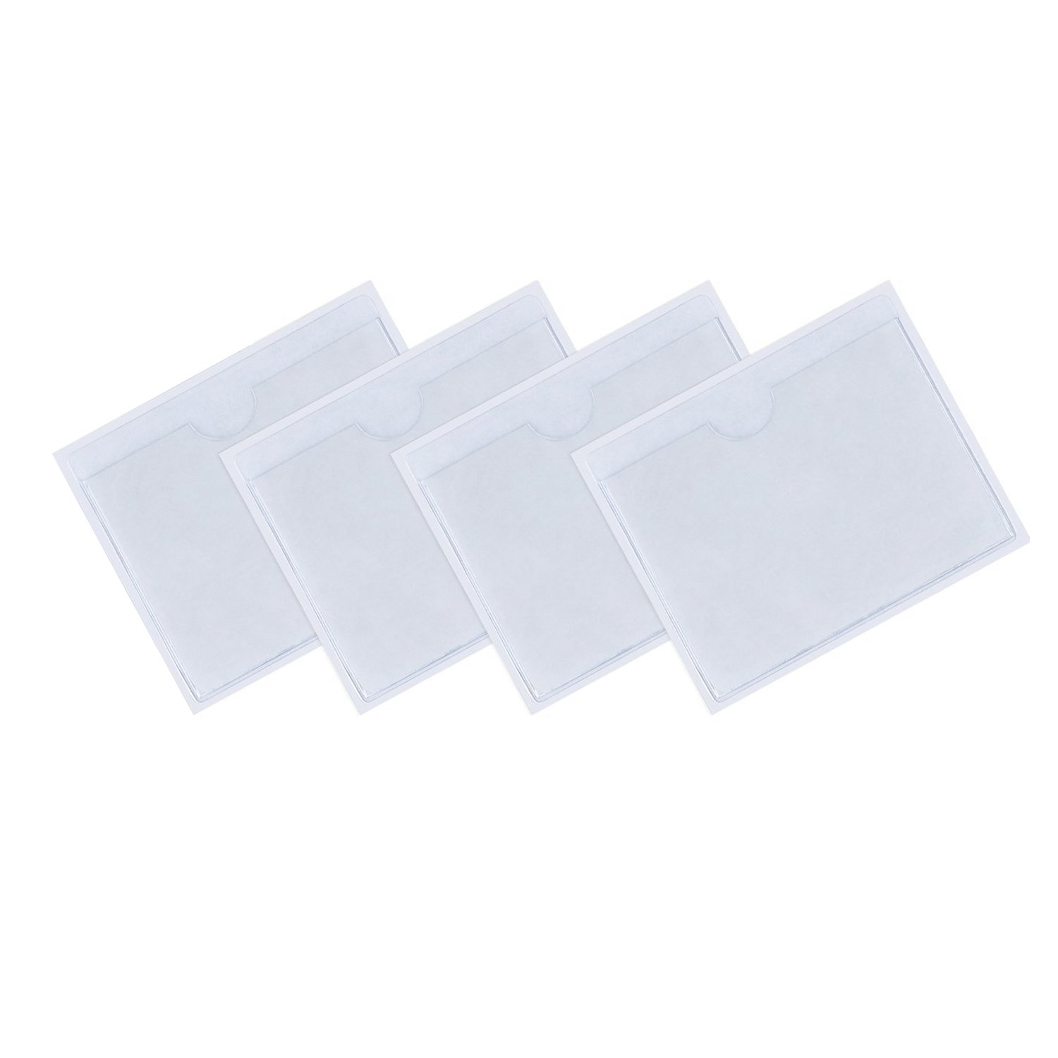 FGF-EU Transparent Selbstklebende Parkscheininhabers Pack 4 Ticket und Hinweis Sticky Back Protect Cover für Auto, Abzeichen, Windschutzscheibe FGF-EU Transparent Selbstklebende Parkscheininhabers Pack 4 Ticket und Hinweis Sticky Back Protect Cover für Auto, Abzeichen, Windschutzscheibe von FGF-EU