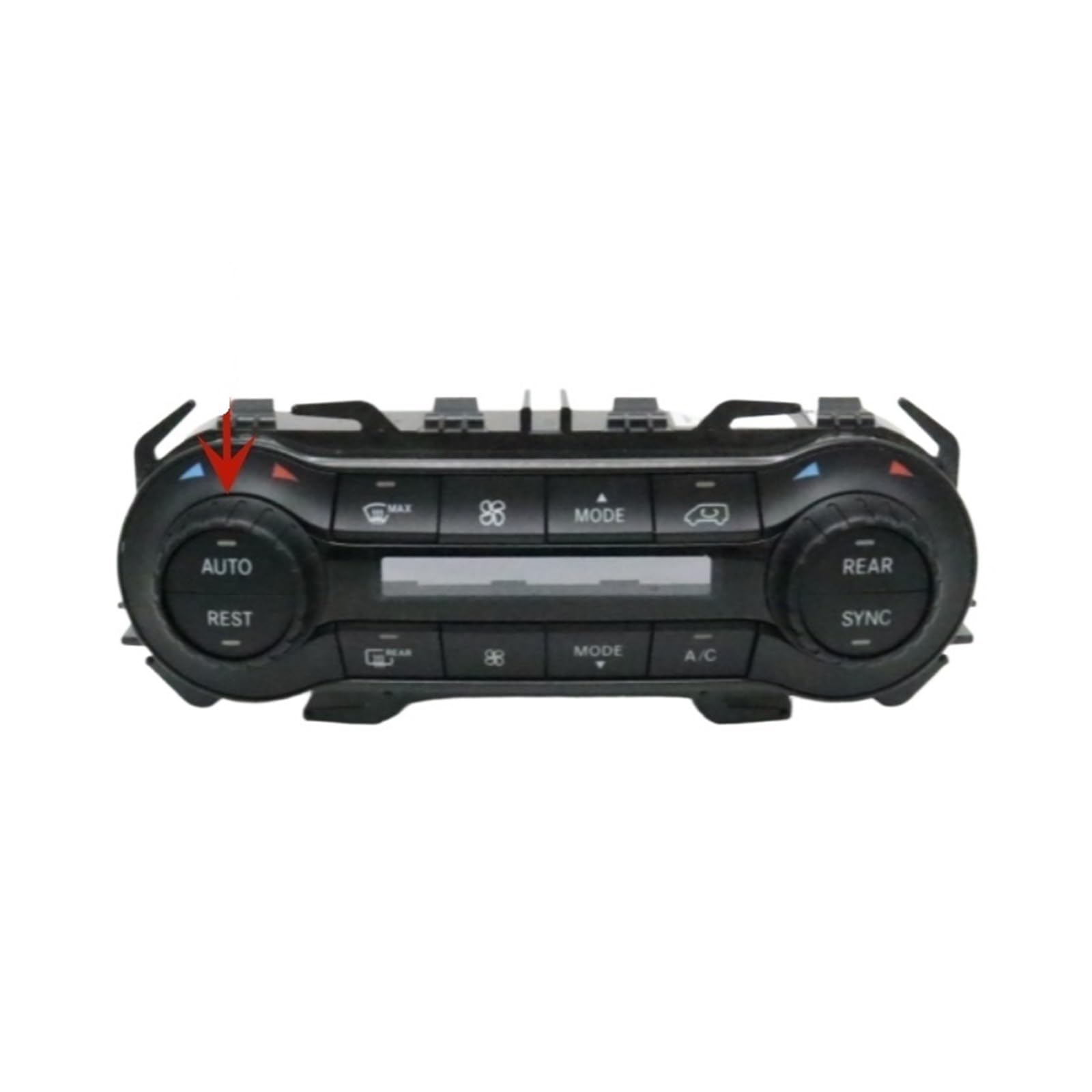 A/C Klimaanlage Heizung Temperatur Control Button Switch Panel Kompatibel for Benz Vito Metris W447 W448 V260 2016-2023 (Color : Without chrome) von FGHJFGFJ