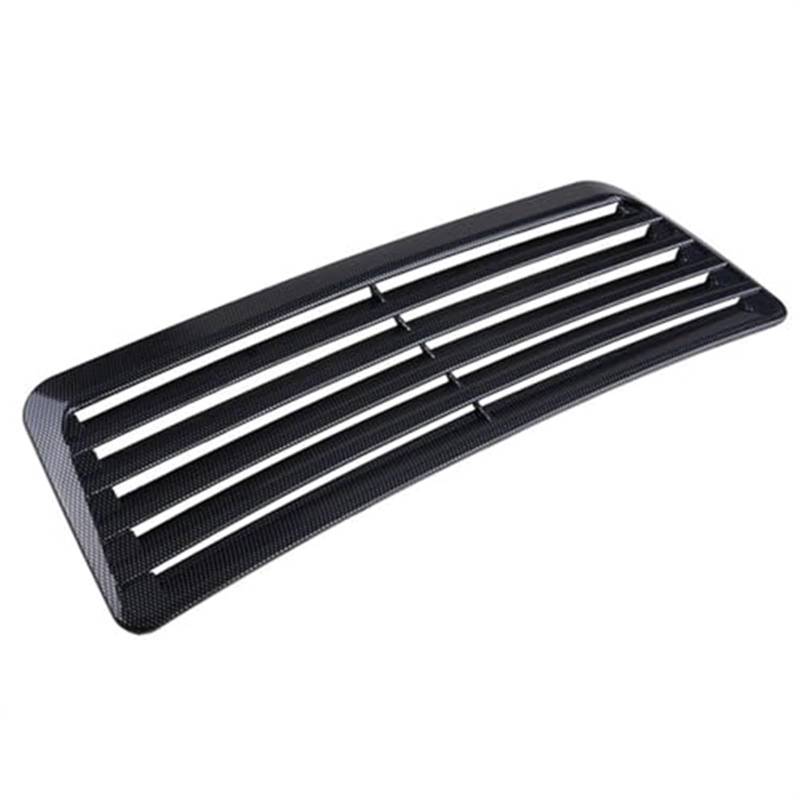 Ansaugschlauch FÜR Universal Turbo Motorhaube Front Hood Scoop Bonnet Vent Abdeckung Lufteinlass Turbine Motor Abdeckung Bonnet Vent Außen Teile(Carbon Fiber Pattern) von FGKDLDZCZM