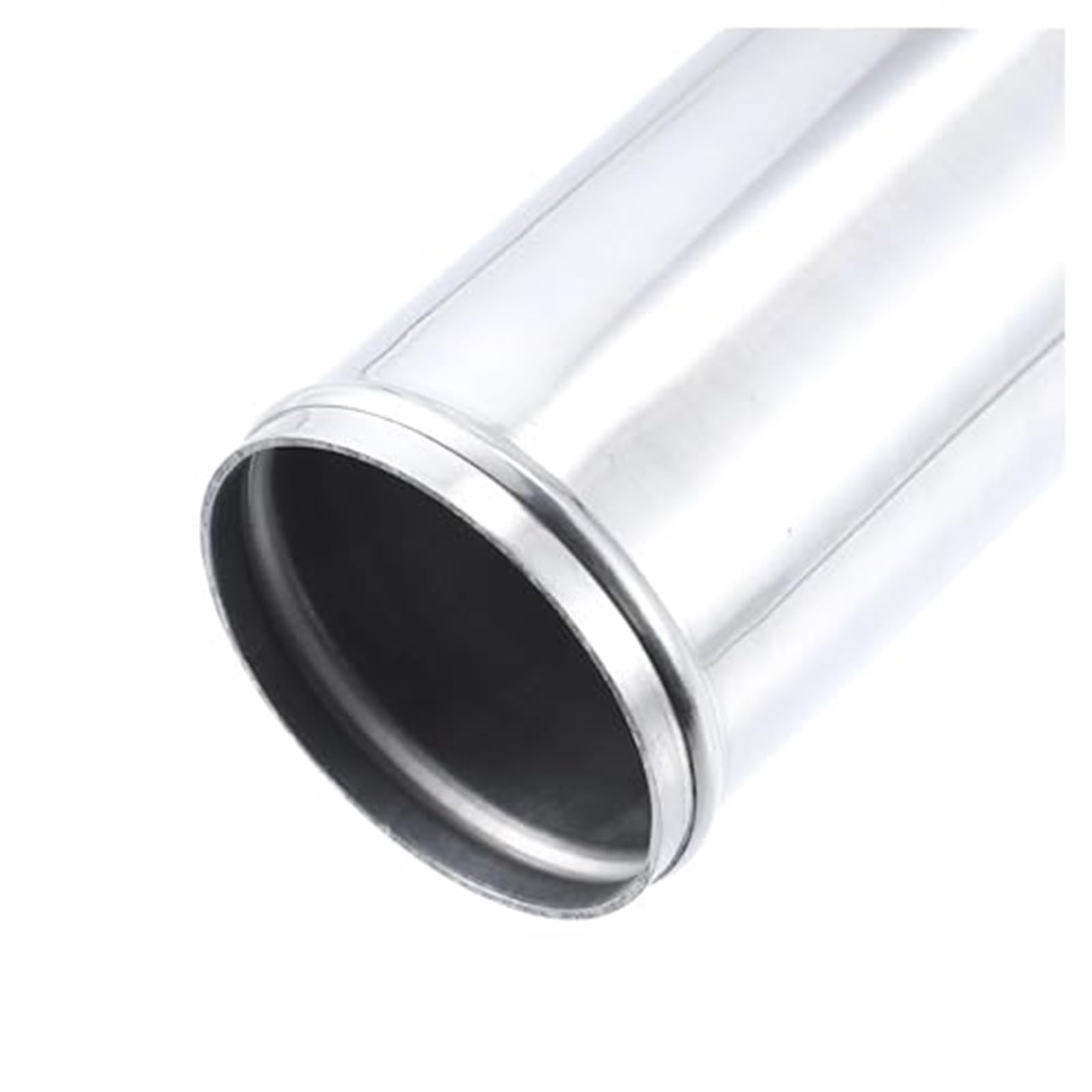 Ansaugschlauch Für Lufteinlass-Erweiterungskanäle, Außendurchmesser 51 mm 57 mm 63 mm Länge 500 mm 120 mm Aluminiumlegierungsrohr gerades Ladeluftkühlerrohr(76mm OD-120mm L) von FGKDLDZCZM