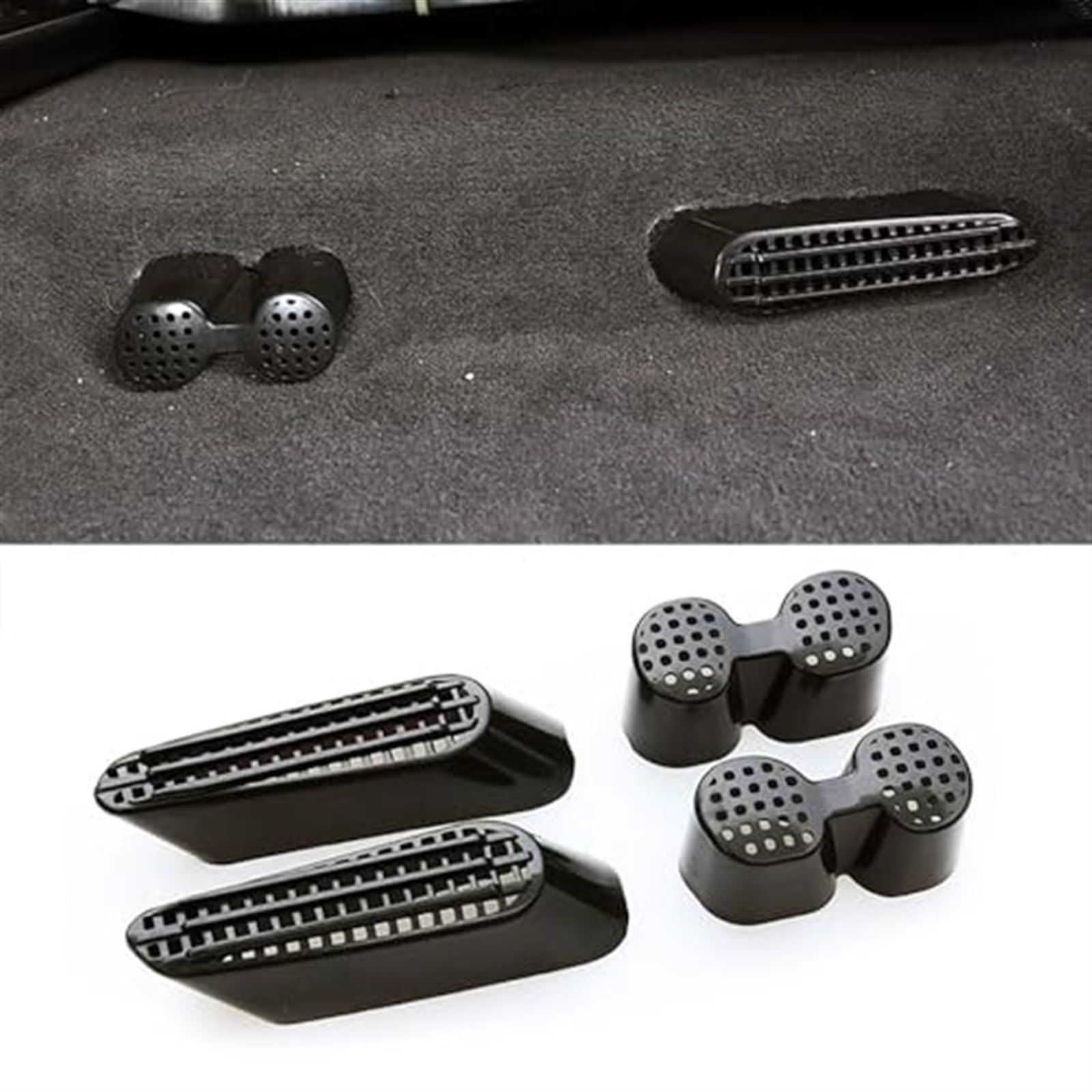 Ansaugschlauch Für Q2 Für Q3 Für Q5 Für Q7 Auto Unter Sitz Klimaanlage Schutz Abdeckungen Grille Outlet Staubdichte Abdeckung Für Q8 4MN 2018-20212 Pcs ABS(‎Q3 8u 2011-2018) von FGKDLDZCZM