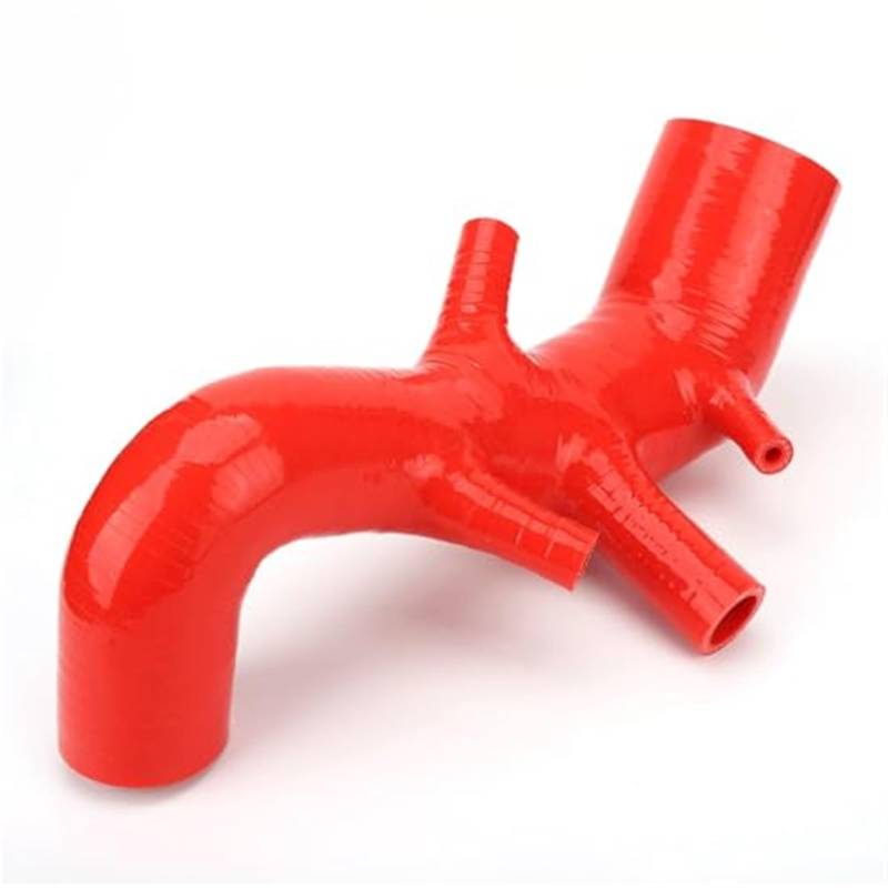 Ansaugschlauch Für TT 8N MK1 1.8T 225PS BAM 1998 1999 2000-2005 Silikon-Ansaugschlauch Verbesserter Luftstrom Luftfilter Ansaugkanalschlauch Kompressor C-Rot(C-red) von FGKDLDZCZM