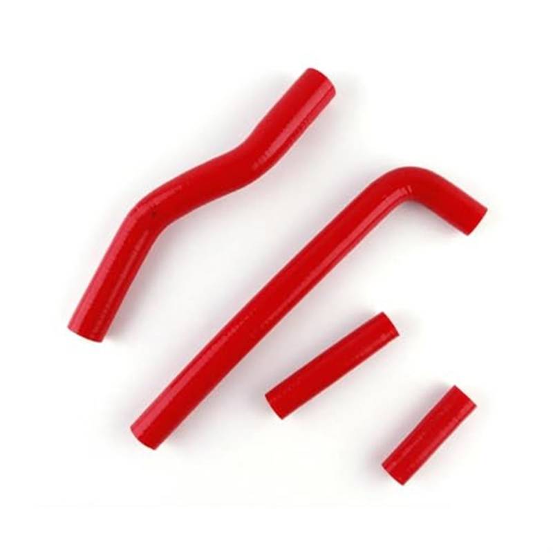 Ansaugschlauch Für YZF250 Für YZ250F YZ 250 F 2002 2003 2004 2005 WR250F 2001 2002 2003 2004 2005 2006 Motorrad Kühlmittelschlauch Motorrad Silikon Kühler(‎Red) von FGKDLDZCZM