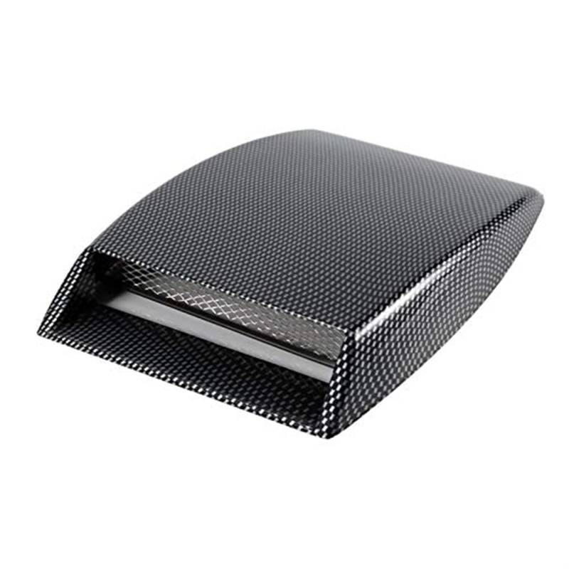 Ansaugschlauch Universal Auto Dekorative Air Flow Intake Scoop Bonnet Vent Aufkleber Abdeckung Haube Air Flow Intake Abdeckung,(Black B) von FGKDLDZCZM