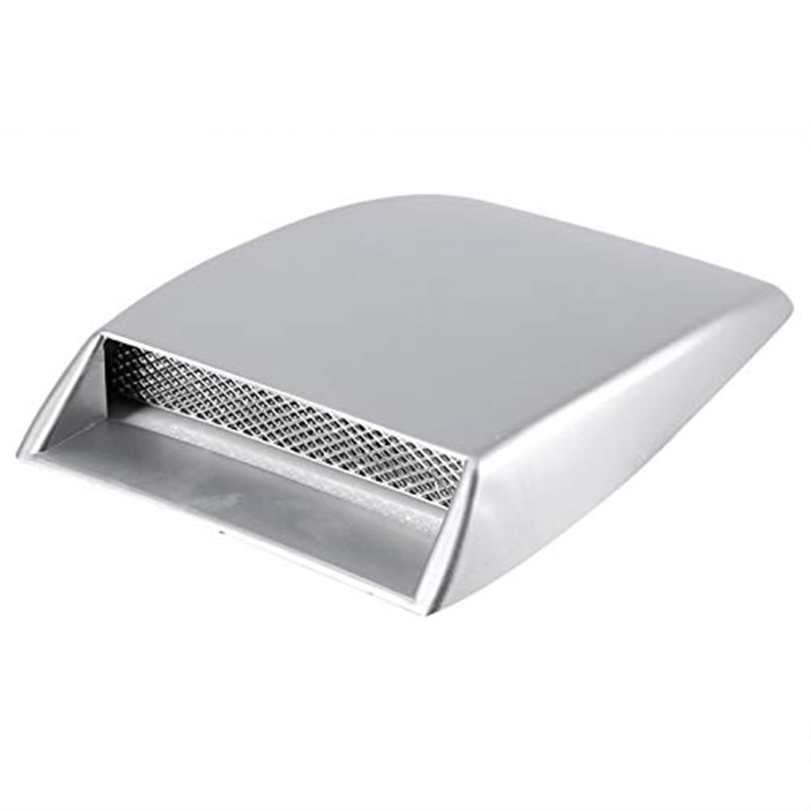 Ansaugschlauch Universal Auto Dekorative Air Flow Intake Scoop Bonnet Vent Aufkleber Abdeckung Haube Air Flow Intake Abdeckung,(Silver) von FGKDLDZCZM