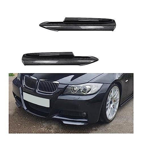 Heckflügel Auto Frontschürze Lippe Für 3 Serie E90 E91 Für M-Tech 320I 330I 2005-2008 Umsteller Winkel Diffusor Splitter Spoiler Protector Auto Heckspoiler(Carbon Fiber) von FGKDLDZCZM