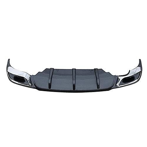 Heckflügel Auto-Heckschweller für Opel für Insignia 2017-2019 Heckspoiler-Diffusor-Splitter, Stoßfänger-Stil-Hinterlippe, D/Siler Auto Heckspoiler(B/Carbon-Fiber-Look) von FGKDLDZCZM