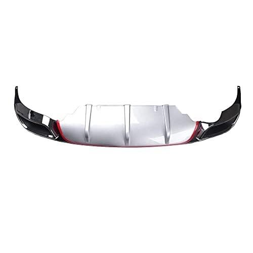 Heckflügel Auto-Heckschweller für Opel für Insignia 2017-2019 Heckspoiler-Diffusor-Splitter, Stoßfänger-Stil-Hinterlippe, D/Siler Auto Heckspoiler(D/Siler) von FGKDLDZCZM