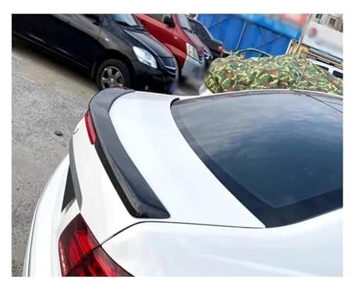 Heckflügel Auto Heckspoiler Für Benz W207 E Klasse 2 Türer Coupé Spoiler 2008-2015 E200 E260 E350 Spoiler Flügel Hinten Stamm Deckel Boot Ducktail Lip Auto Heckspoiler(Carbon Printing) von FGKDLDZCZM