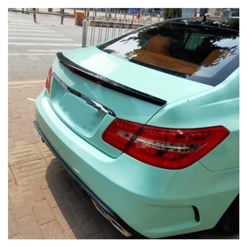 Heckflügel Auto Heckspoiler Für Benz W207 E Klasse 2 Türer Coupé Spoiler 2008-2015 E200 E260 E350 Spoiler Flügel Hinten Stamm Deckel Boot Ducktail Lip Auto Heckspoiler(Glossy Black) von FGKDLDZCZM