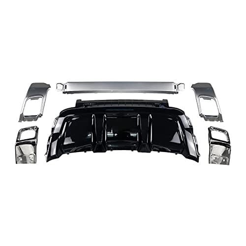Heckflügel Für Land Für Range Für Rover Für Evoque Dynamic 2012-2018 Auto Heckstoßstange Diffusor Spoiler Auspuffrohrabdeckung, ABS-Kunststoff Auto Heckspoiler Heckflügel Für Land Für Range Für Rover Für Evoque Dynamic 2012-2018 Auto Heckstoßstange Diffusor Spoiler Auspuffrohrabdeckung, ABS-Kunststoff Auto Heckspoiler von FGKDLDZCZM