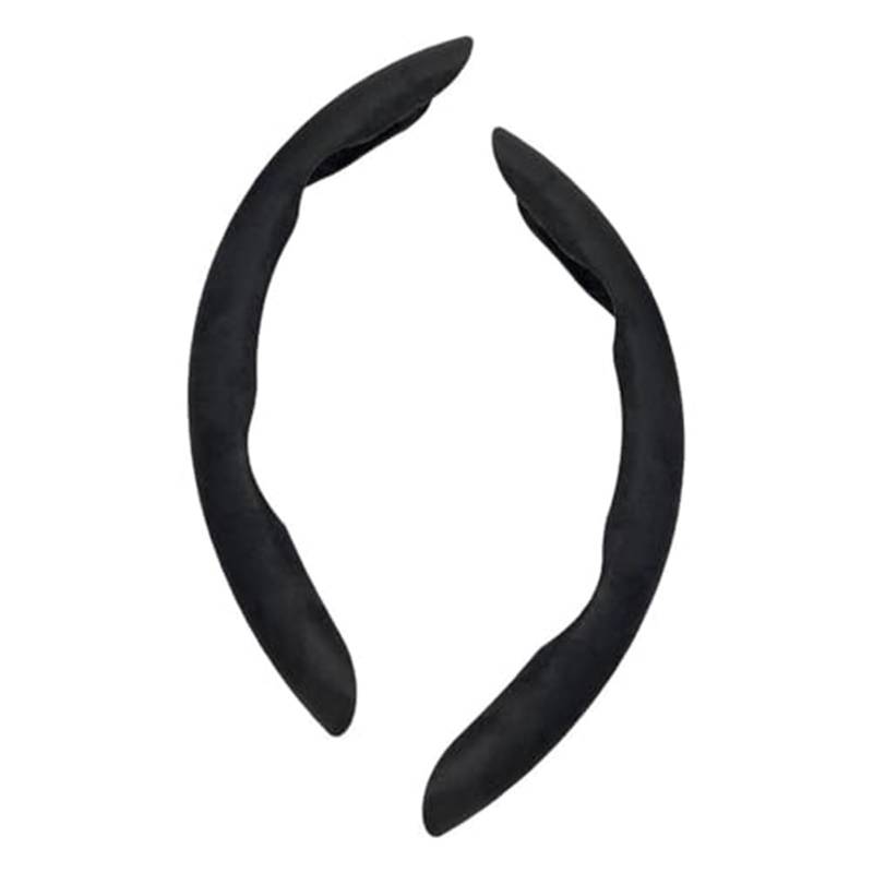Lenkradabdeckung Für Benz Für CLS Für Cclass Für Eclass Rad Sleeve Schutz Anti Skid Griffe Schutz Set Segmentierte Auto Lenkrad Abdeckung(A/Black2) von FGKDLDZCZM