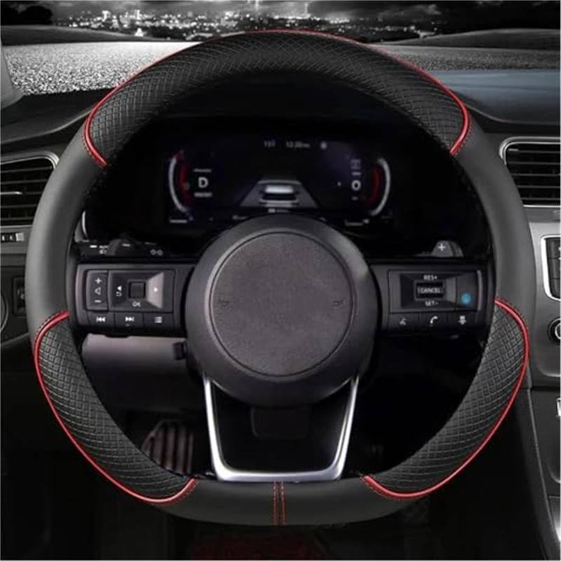 Lenkradabdeckung Für Q3 Für Sportback 2019-2023 Heavy Duty Auto Lenkrad Abdeckung Leder Anti-Slip Atmungsaktive Lenkrad Schutz(‎B) von FGKDLDZCZM