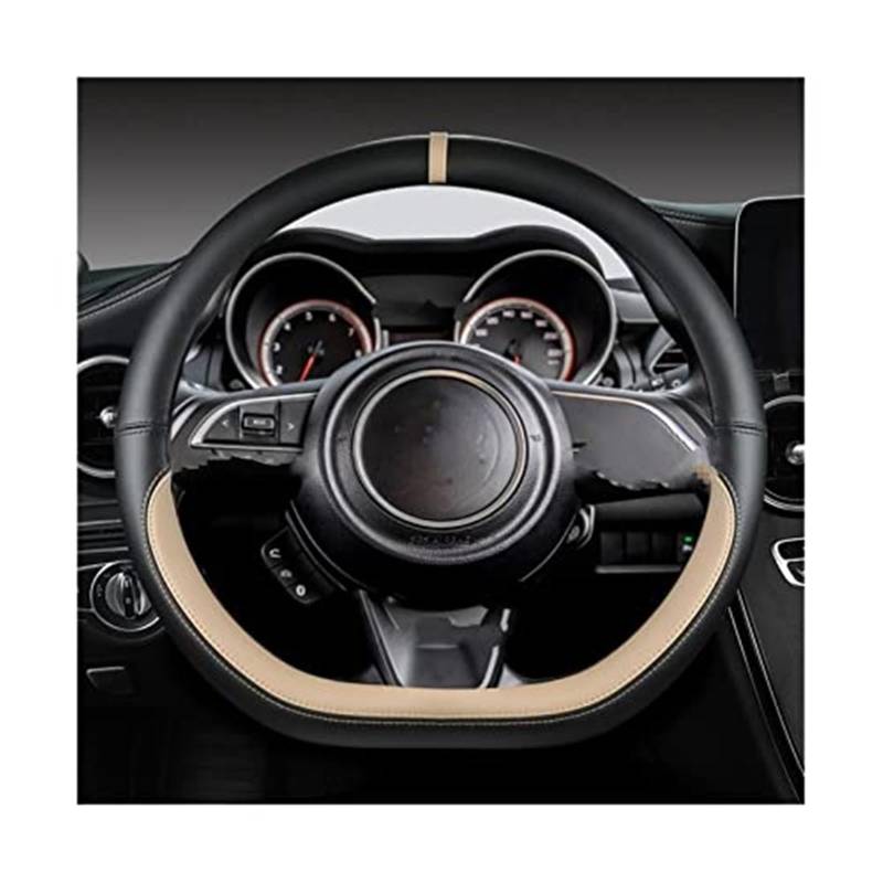 Lenkradabdeckung Für Suzuki Für Swift 2017 2018 2019 2020 2021 2022 Sport Auto Zubehör Mikrofaser Leder D Form 38 cm lenkrad Abdeckung(1) von FGKDLDZCZM