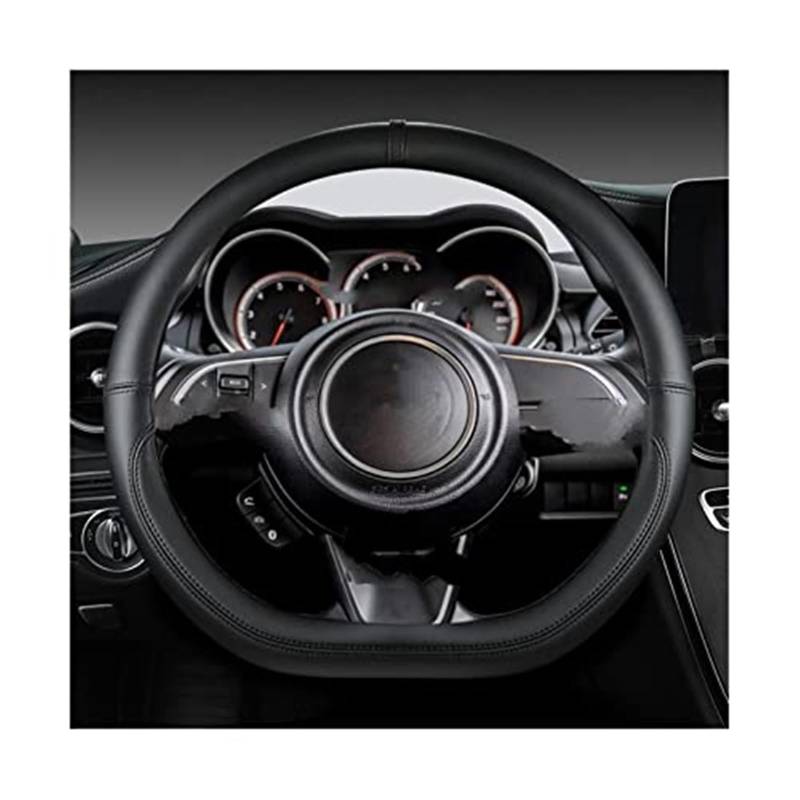 Lenkradabdeckung Für Suzuki Für Swift 2017 2018 2019 2020 2021 2022 Sport Auto Zubehör Mikrofaser Leder D Form 38 cm lenkrad Abdeckung(2) von FGKDLDZCZM