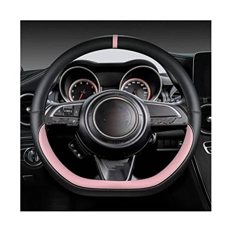 Lenkradabdeckung Für Suzuki Für Swift 2017 2018 2019 2020 2021 2022 Sport Auto Zubehör Mikrofaser Leder D Form 38 cm lenkrad Abdeckung(7) von FGKDLDZCZM