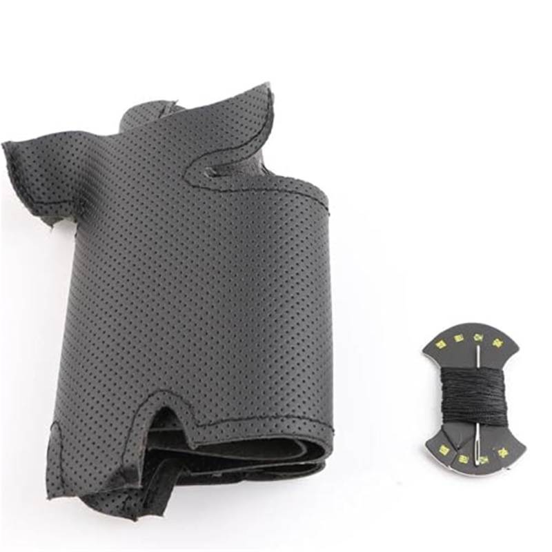 Lenkradabdeckung Für Volvo S80 2009 2008 2007 2006 XC70 2007 2008 2009 2010 V70 2009 Auto Lenkrad Abdeckung Auto Lenkrad Schutz(Black Thread) von FGKDLDZCZM