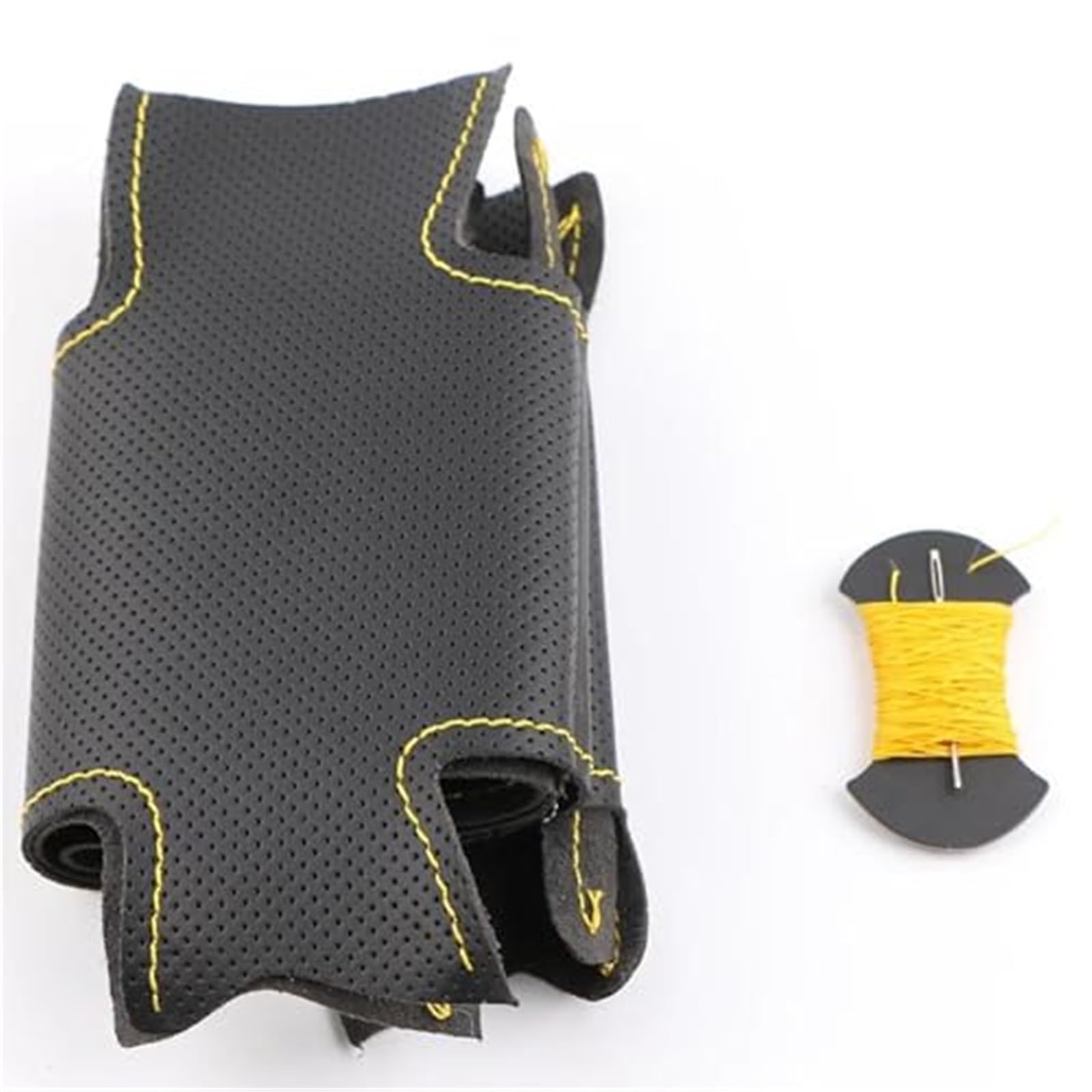 Lenkradabdeckung Für Volvo S80 2009 2008 2007 2006 XC70 2007 2008 2009 2010 V70 2009 Auto Lenkrad Abdeckung Auto Lenkrad Schutz(Yellow Thread) von FGKDLDZCZM