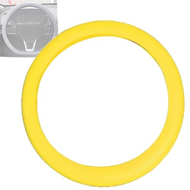 Lenkradabdeckung Universelle 32–40 cm, rutschfeste, elastische Auto-Lenkrad-Schutzhülle, Cooler, Rutschfester Silikon-Lenkradschutz von FGKDLDZCZM