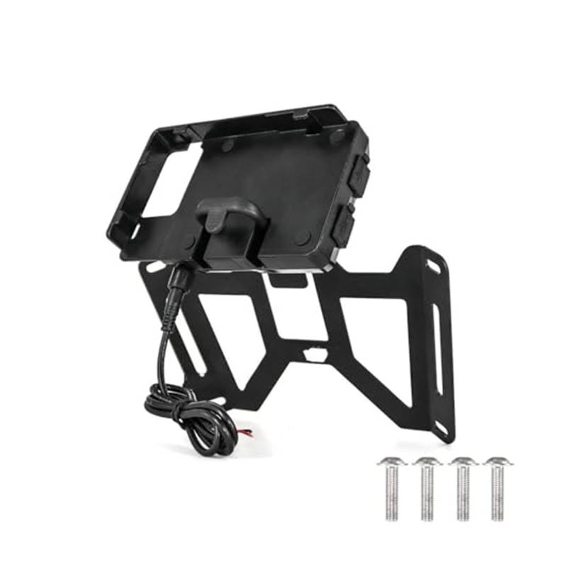 Motorrad Handyhalterung Für Kawasaki Für Ninja Für Z1000SX Für Z 1000 SX 2017-2020 Motorrad Vorne GPS Telefon Stehen Navigation Halterung Navigation Stand Halter(-02-Combination A) von FGKDLDZCZM