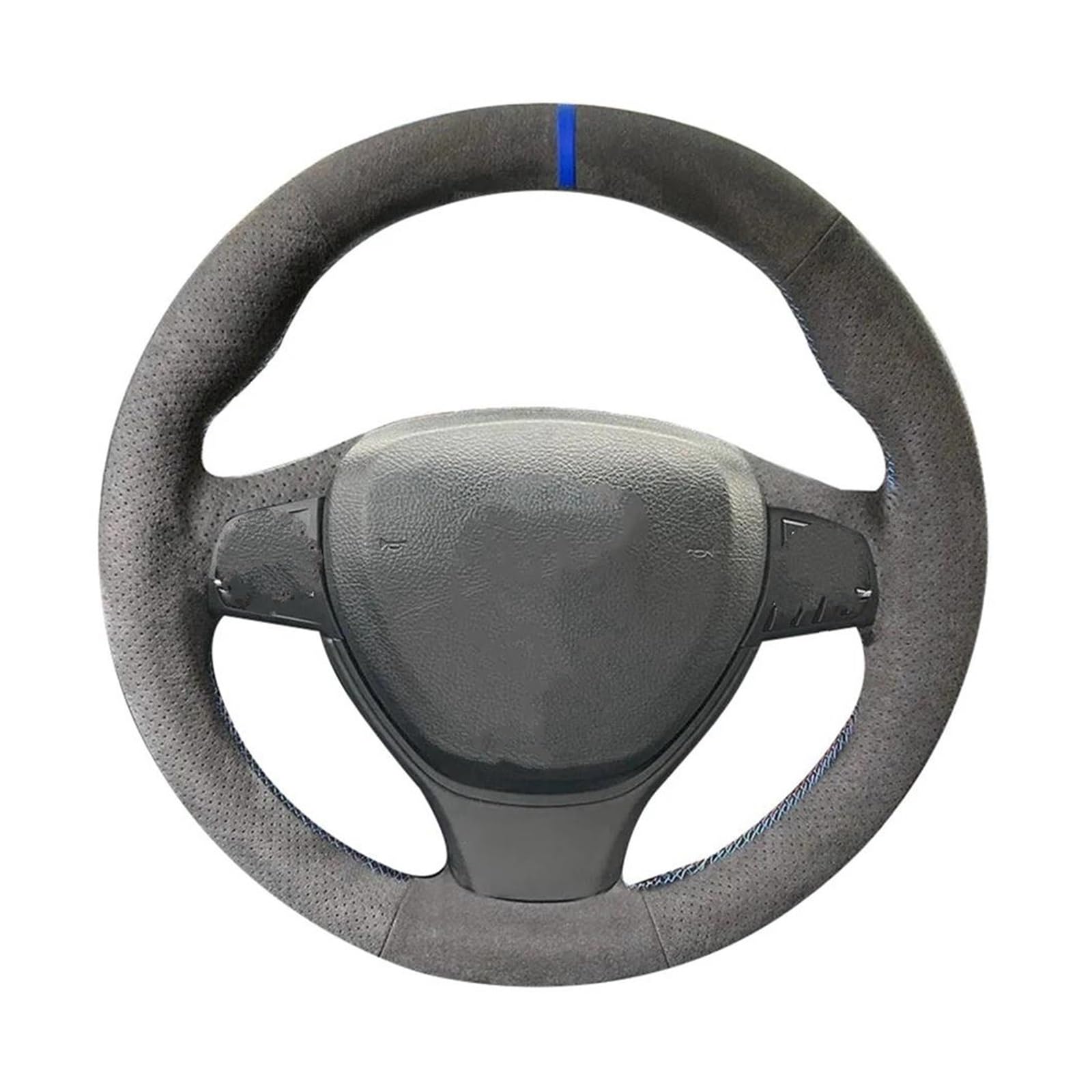 Lenkradschutz Auto-Lenkrad-Geflechtabdeckung Für F10 F11 2009-2017 F12 F13 2018-2017 F01 F02 Wildleder Leder Auto-Innenausstattung Auto Lenkradabdeckung(Gelb) von FGOFJG