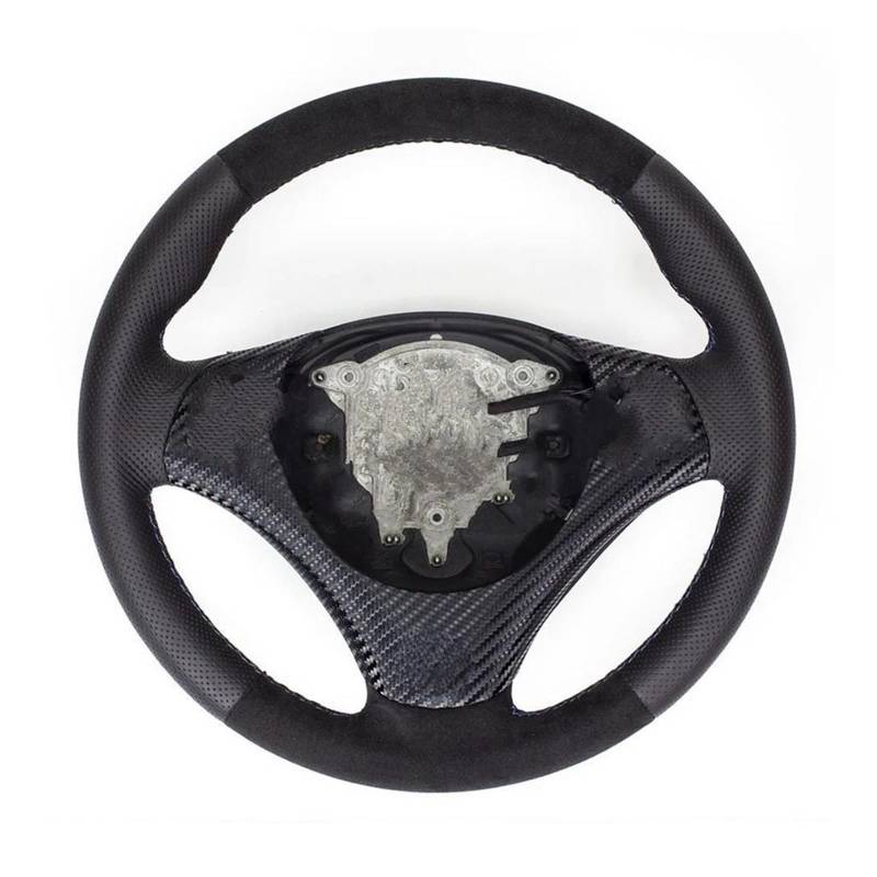 Lenkradschutz Autolenkradabdeckung Wildlederlenkradgeflecht Für M3 E90 E91 E92 E93 E87 E81 E82 E88 X1 E84 Zubehör Auto Lenkradabdeckung(Grey) von FGOFJG