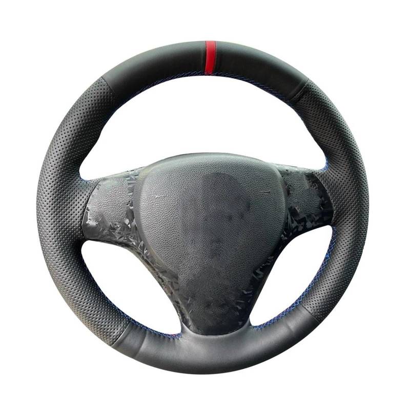 Lenkradschutz DIY Lenkrad Braid Künstliche Leder Auto Lenkrad Abdeckung Für M3 E91 E90 E93 E82 E92 E84 E87 E81 X1 E88 Auto Lenkradabdeckung(Weiss) von FGOFJG