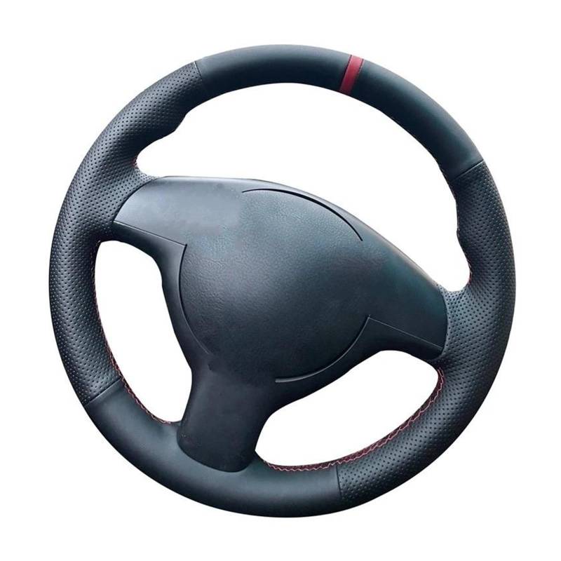 Lenkradschutz Handgenähte Individuelle rutschfeste Kunstleder-Lenkradabdeckung Für 330i 540i 525i 530i 330Ci E46 M3 E39 Auto Lenkradabdeckung(Grey) von FGOFJG