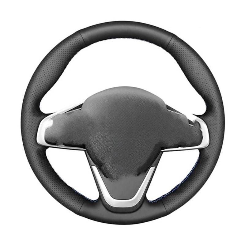 Lenkradschutz Handgenähte Schwarze Kunstleder-Lenkradabdeckung Für F45 F46 X1 F48 X2 F39 Wrap Anti-Rutsch Auto Lenkradabdeckung(Gelb) von FGOFJG